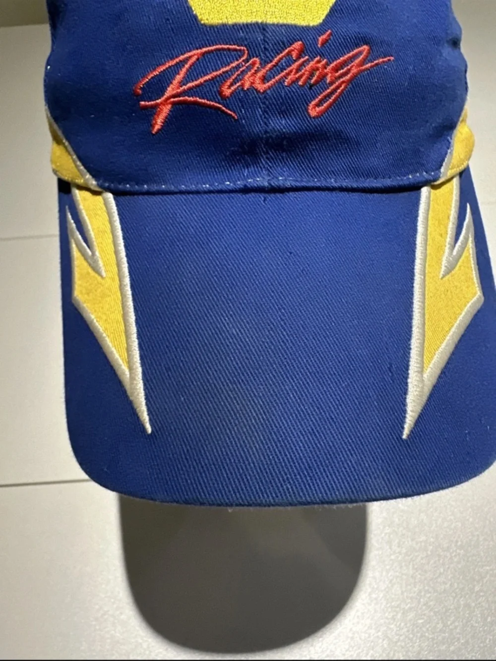 NAPA Racing Blue & Yellow Men's Racing Cap - Picture 4 of 7